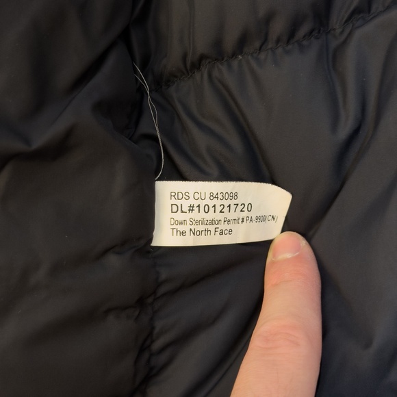 TNF BLACK NUPTSE VEST PUFFER - Picture 4 of 6